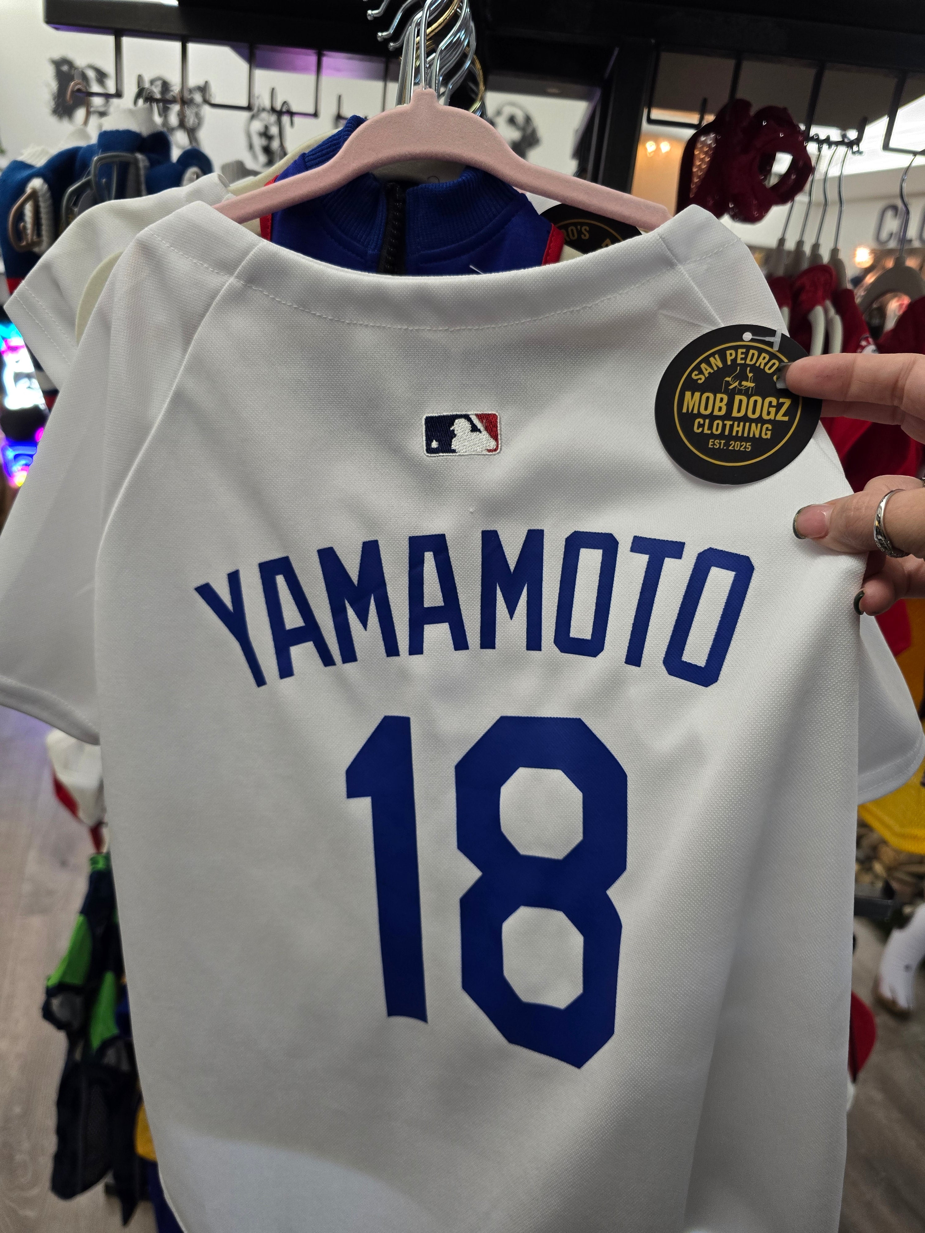 Yamamoto dodger jersey