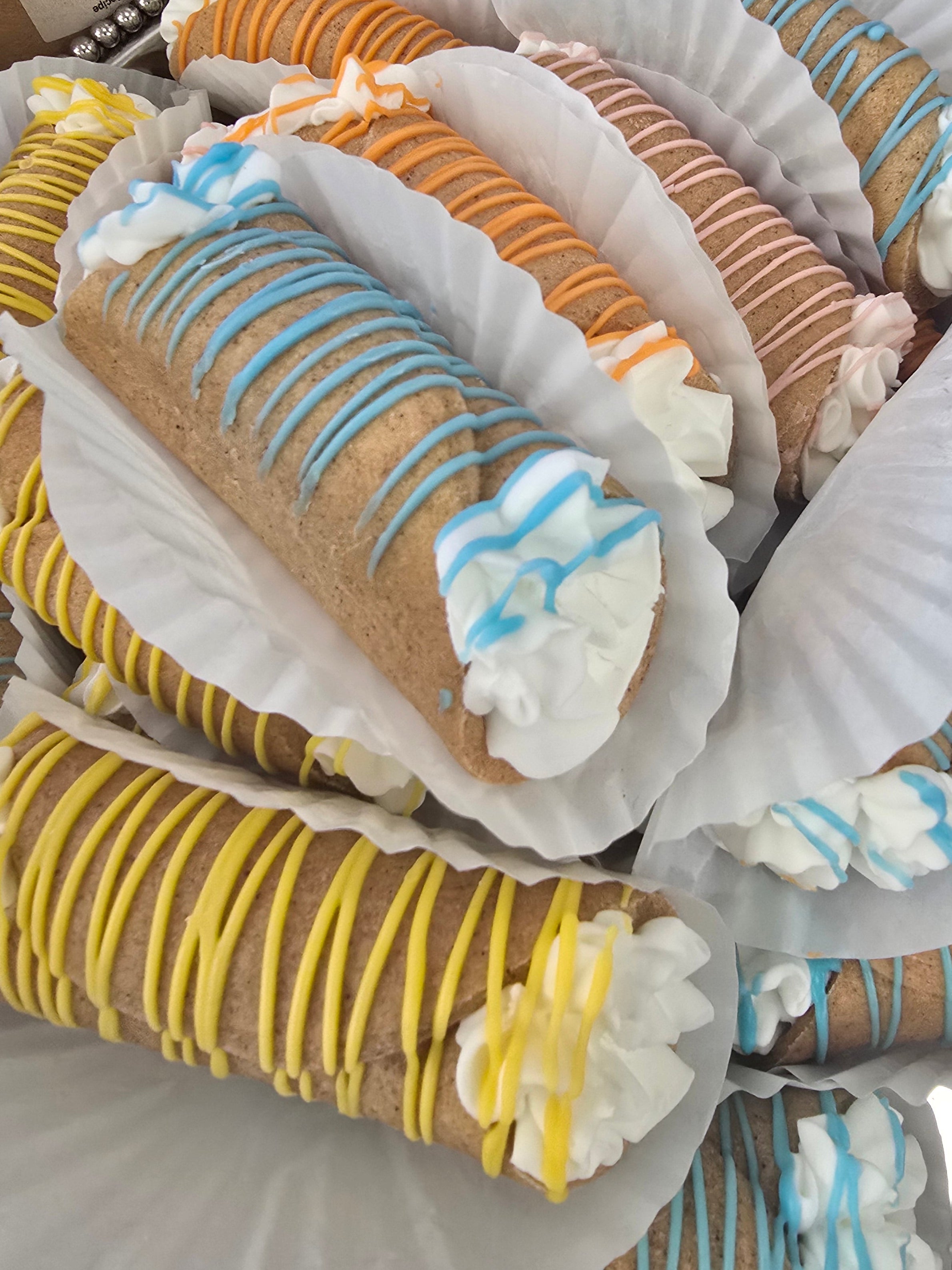 Cannoli for dogs