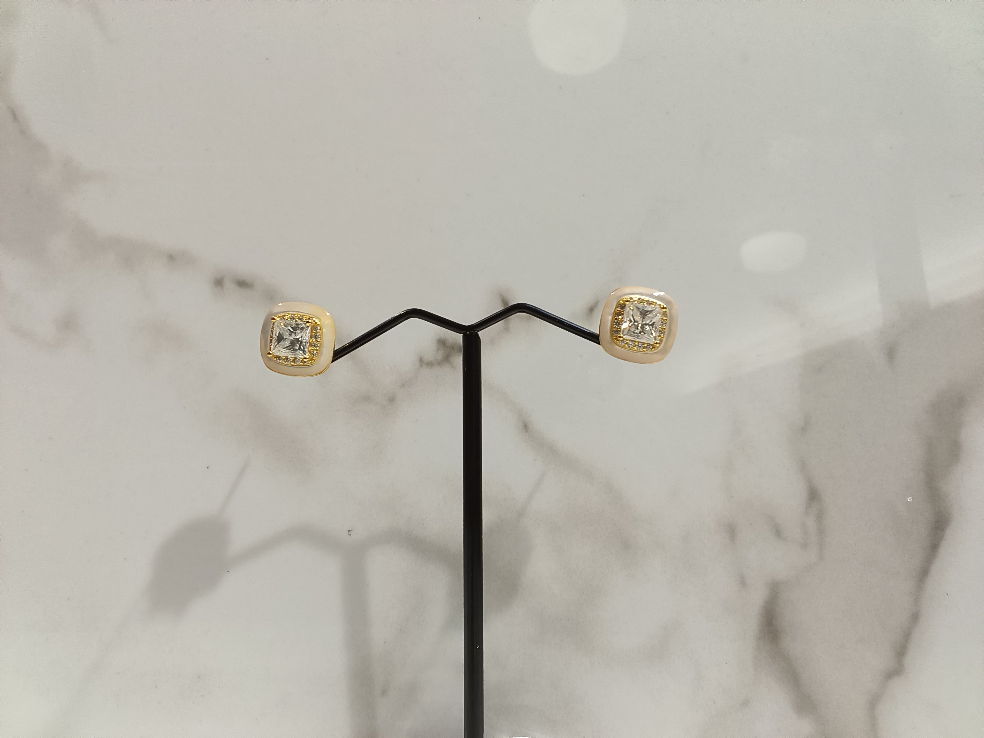 2.0 CT Moissanite Sterling Silver Stud Earrings - #25