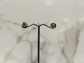 Gold Teardrop Stud Earrings