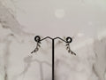 Sterling Silver Leaf Climber Earrings