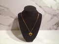 Gold Tree of Life Heart Necklace