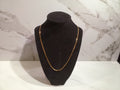 Gold Over Brass Chain Necklace