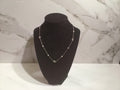 Tory Burch Pearl and Pavé Station Necklace