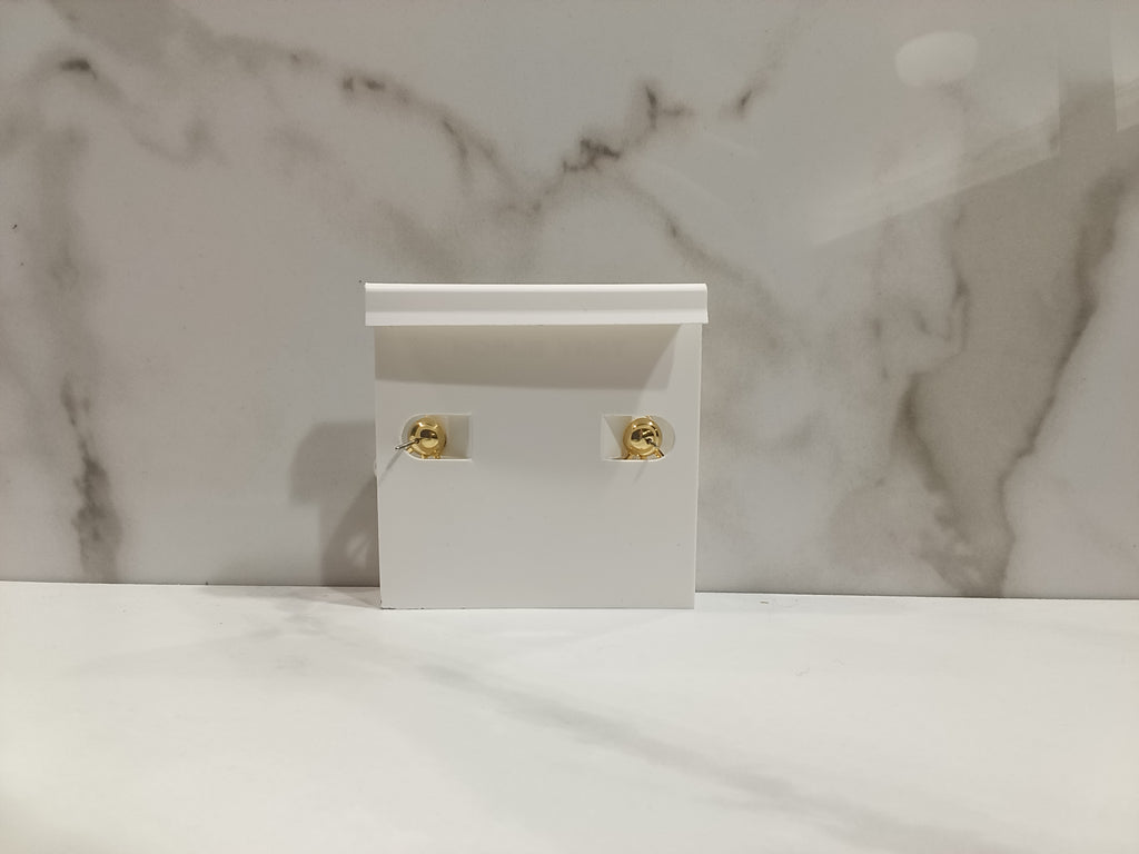 Tory Burch Kira Pearl Logo Earrings