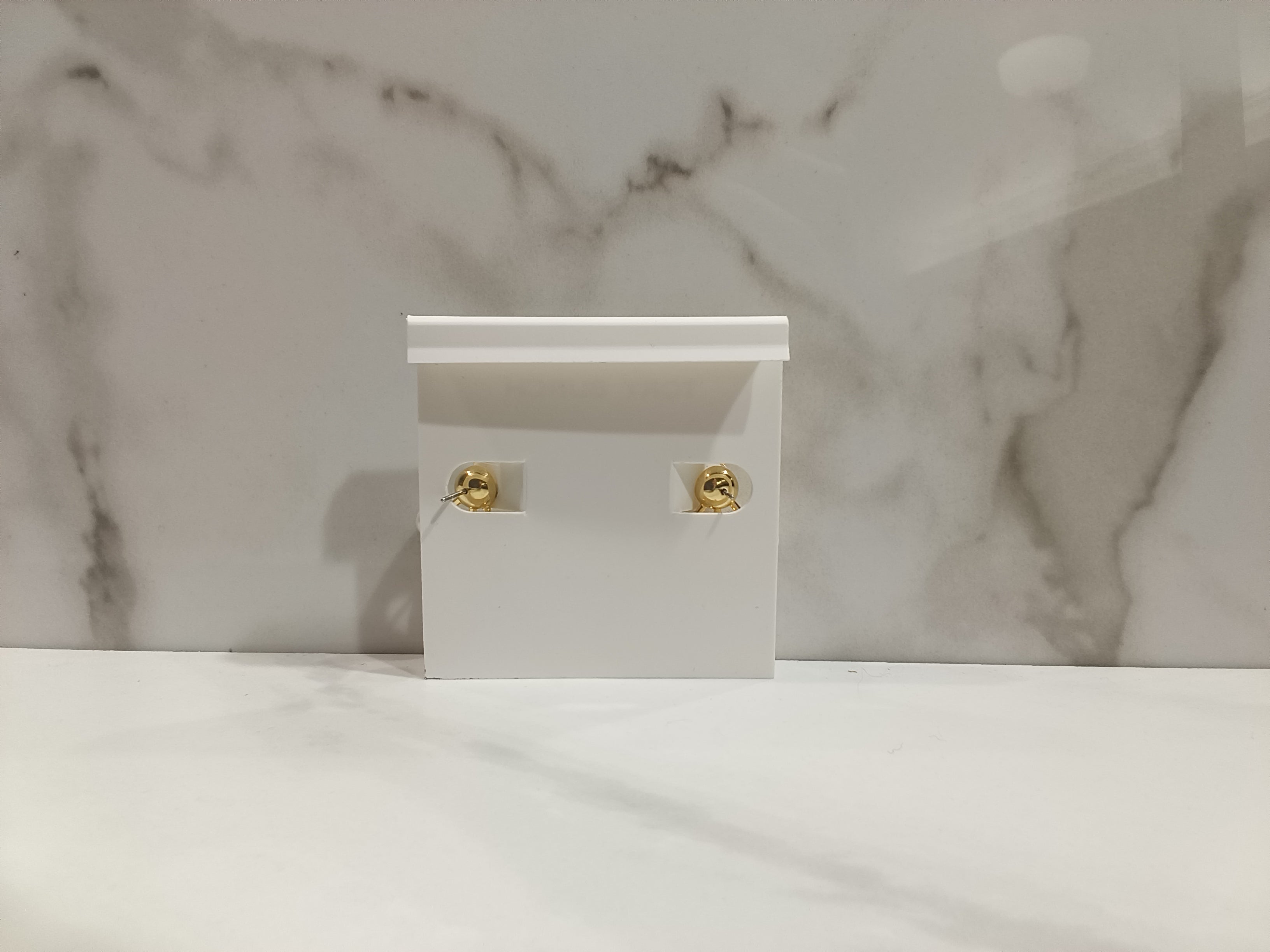 Tory Burch Kira Pearl Logo Earrings