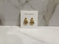 Tory Burch Mother of Pearl Icon Earrings