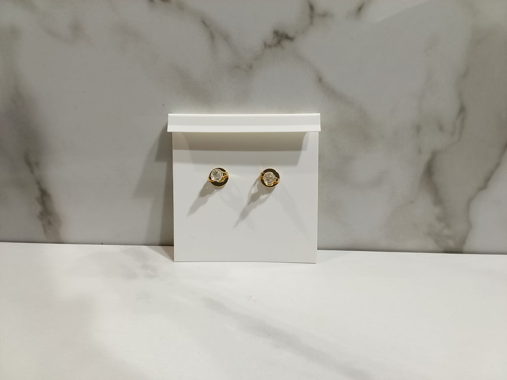 Tory Burch Pavé Chain Earrings