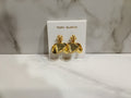 Tory Burch 3 Leaf Earrings