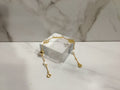 Tory Burch White Enamel Icon Bracelet