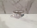 Silver Pavé Twist Bangle Bracelet
