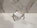 Silver Multi-Color Gemstone Bracelet