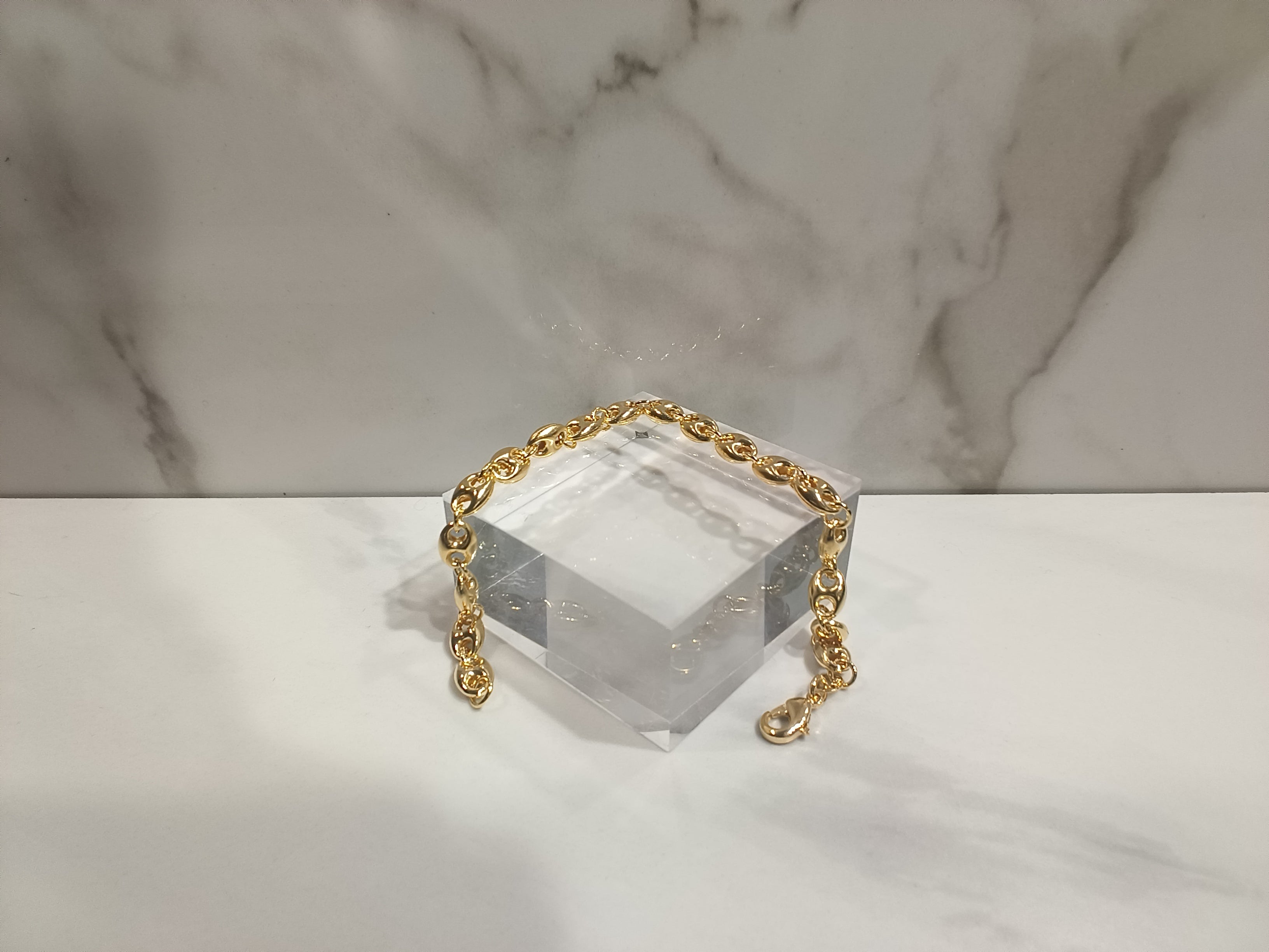 Gold Rope Chain Bracelet