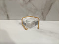 Gold Twisted Rope Chain Bracelet