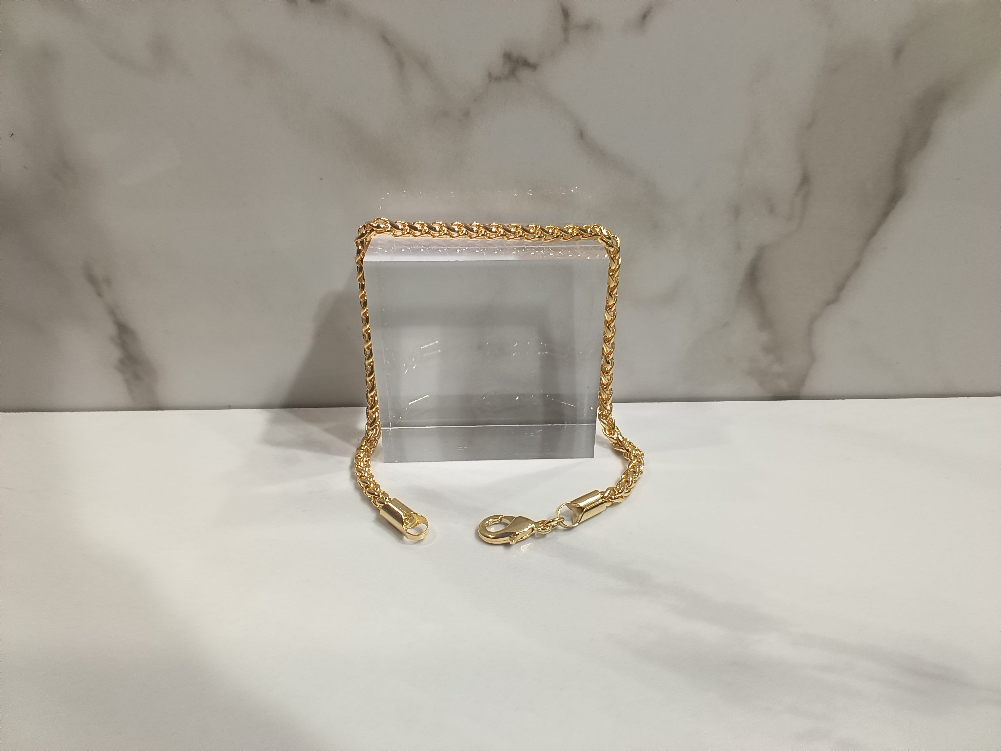 Gold Rope Chain Bracelet