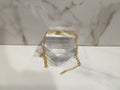 Chanel Gold Layered Chain Bracelet