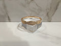 Gold Pavé Twist Bangle Bracelet