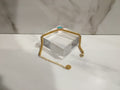 Tiffany & Co. Gold Bead Bracelet with Blue Enamel