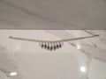 Sapphire Blue Princess Crystal Fringe Dog Chain