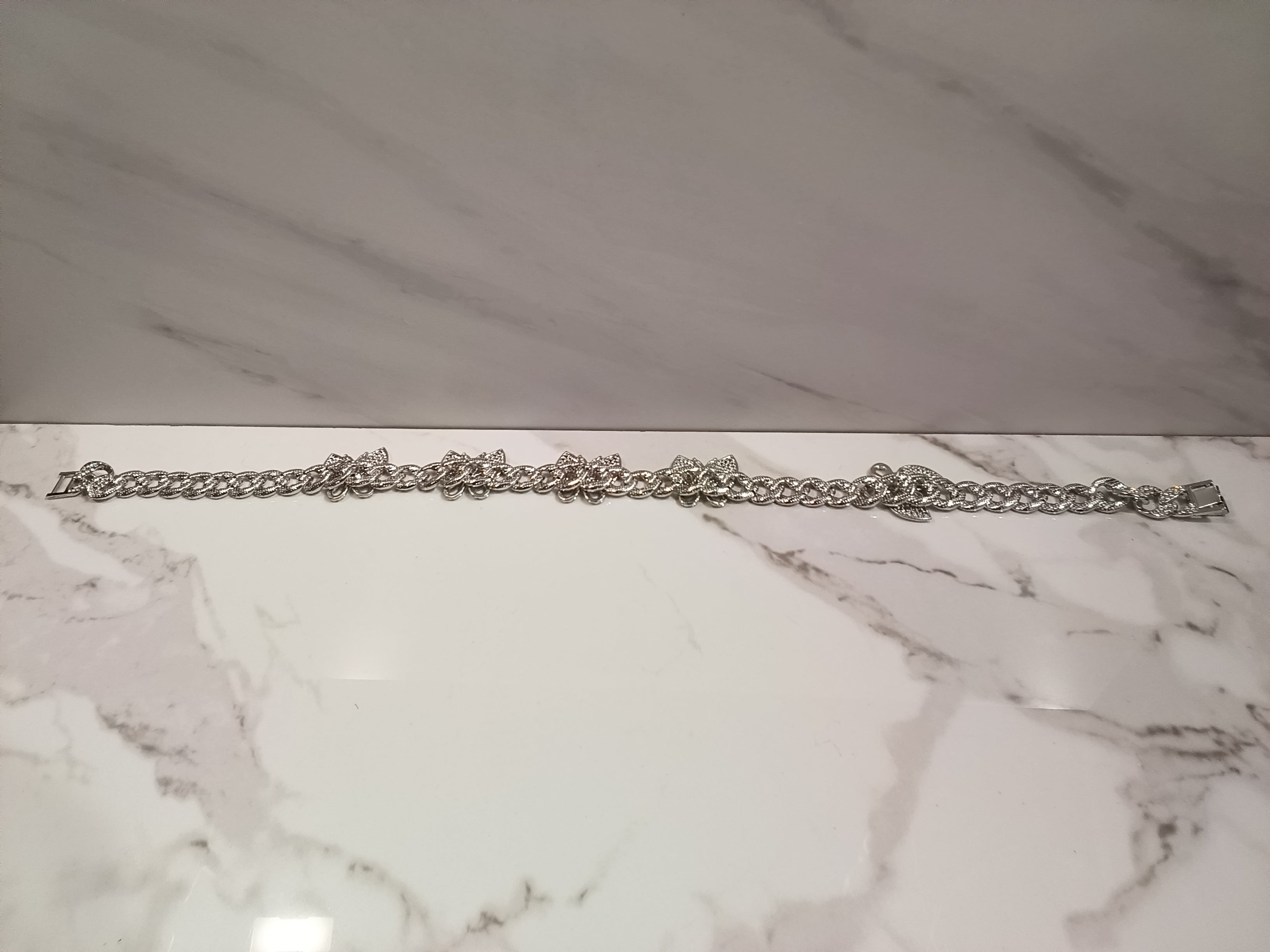 Butterfly Pavé Cuban Link Dog Chain