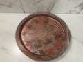 Handcrafted Copper Rose Gold Glitter Epoxy Wood Charcuterie Board | 10½" x 10½"