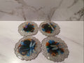 Handcrafted Dragonfly Galaxy Geode Epoxy Coaster Set | Set of 4