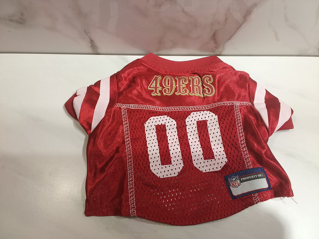 San Francisco 49ers NFL Dog Jersey