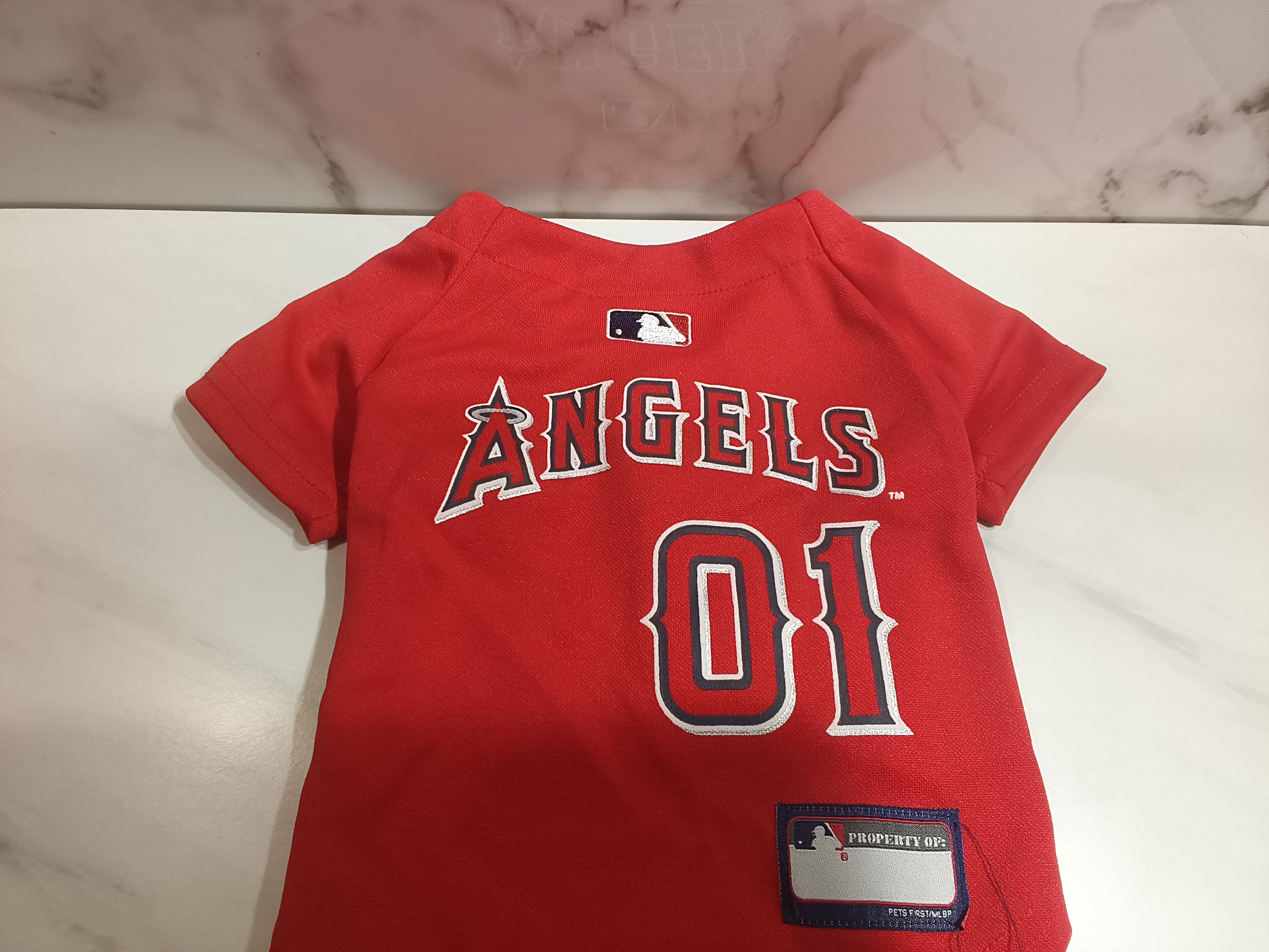 Los Angeles Angels MLB Dog Jersey