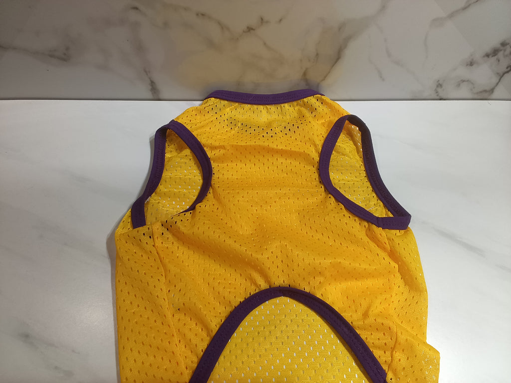 Los Angeles Lakers NBA Dog Jersey