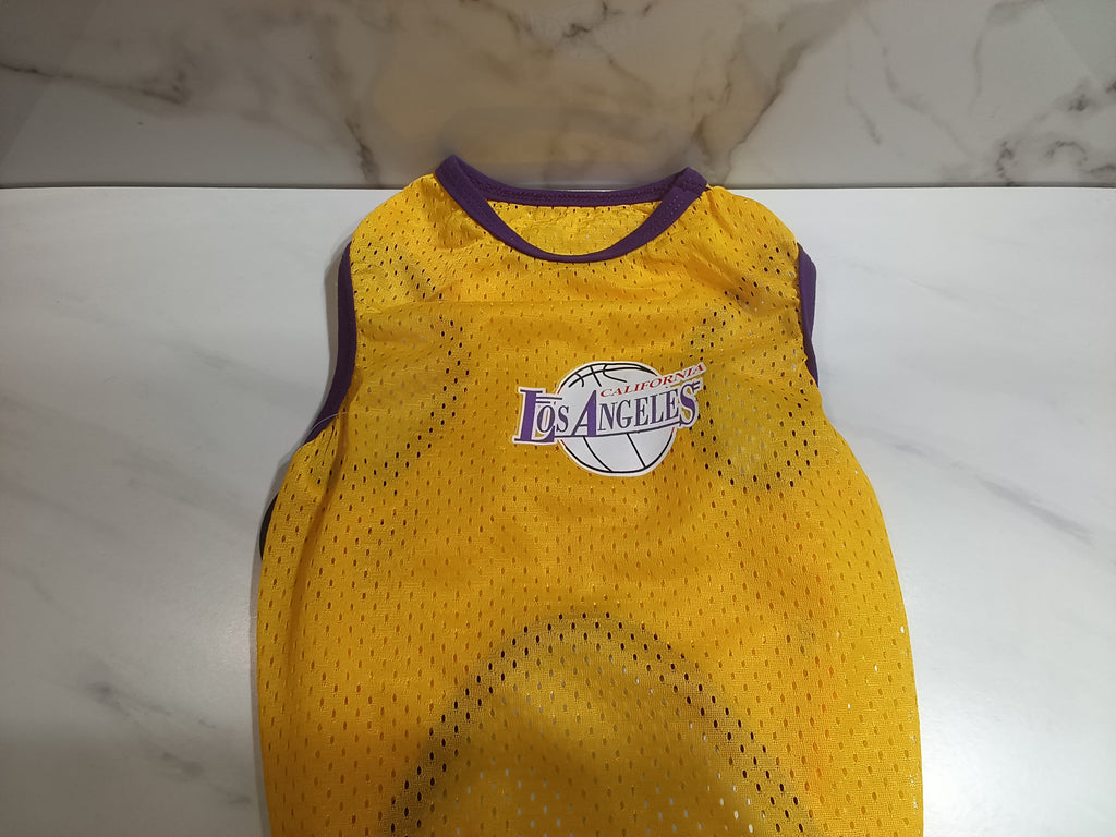 Los Angeles Lakers NBA Dog Jersey